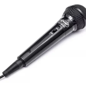 Microfone C/fio 2.8m C/adaptador P2 Knup KP-M0011
