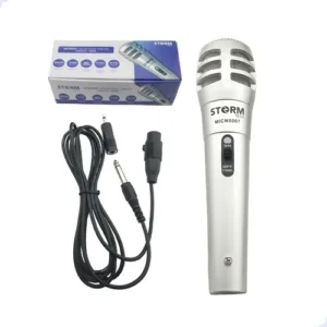 Microfone com Fio Storm MICN0007 Prata