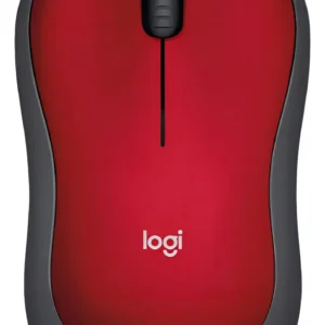 Mouse Logitech M185 sem Fio Rcnano Vermelho