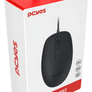 Mouse sem Fio Pcyes Soft Silent Click 1200dpi – MSSC12W
