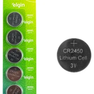 Pilha Litio 3V Cr 2450 Elgin