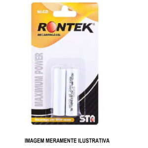 Pilha Recarregavel Aa 1.2v 600mAh Rontek