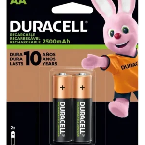 Pilha Recarregavel Duracell Aa 2500mAh com 2