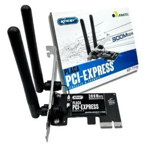 Placa de Rede PCIE Express Wirelles Knup KP-T118