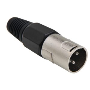 Plug Cannon Macho Storm Plastico Preto