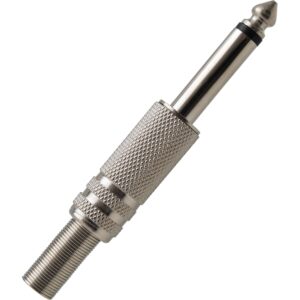 Plug P10 Mono Metal Storm com Mola – Unidade