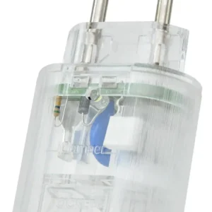 Protetor Contra Surtos Dps 2p 10A Pocket Clamper Transparente
