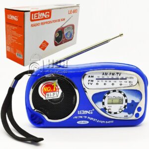 Radio com Relogio Am/fm LE-603