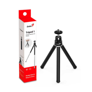 Tripe para Camera e Webcam Genius Tripod 1 Preto