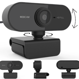 Webcam Plug Play Alta Definicao 1080p Full HD com Microfone 360 Graus A0198