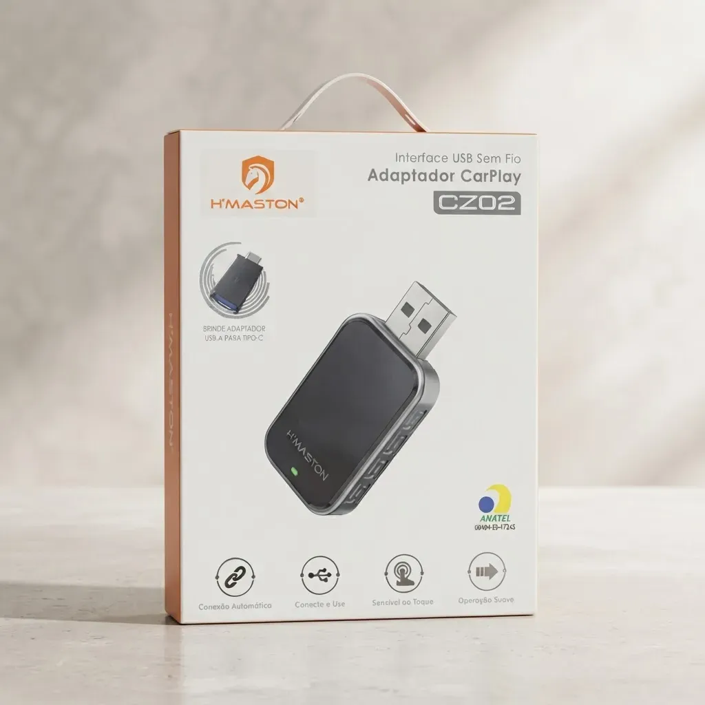 Adaptador Carplay Hmaston sem Fio CZ02