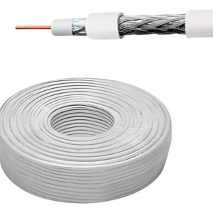 Cabo Coaxial RGC-59 67% 100m Branco -