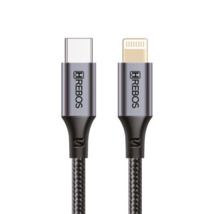 Cabo USB-C para Lightning Iphone Hrebos CB-362I
