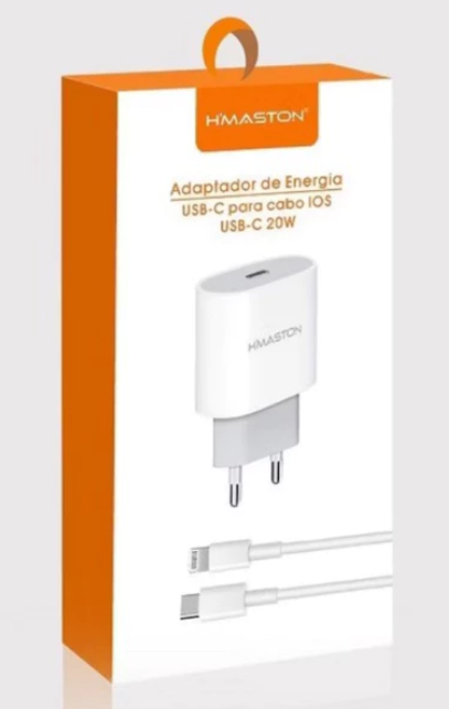 Carregador 30W com Cabo Tipo C para Lightning Iphone CB17