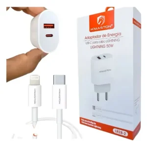 Carregador 50W com Cabo Tipo C para Lightning Iphone LR28-2