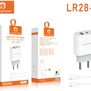 Carregador 50W Usb-c para Usb-c LR28-3
