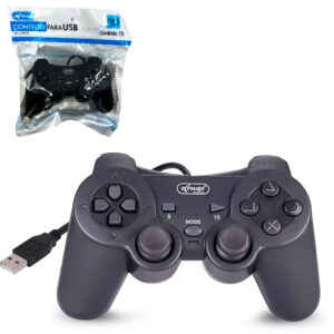 Controle Joystick Gamepad com Fio USB Knup KP-CN701