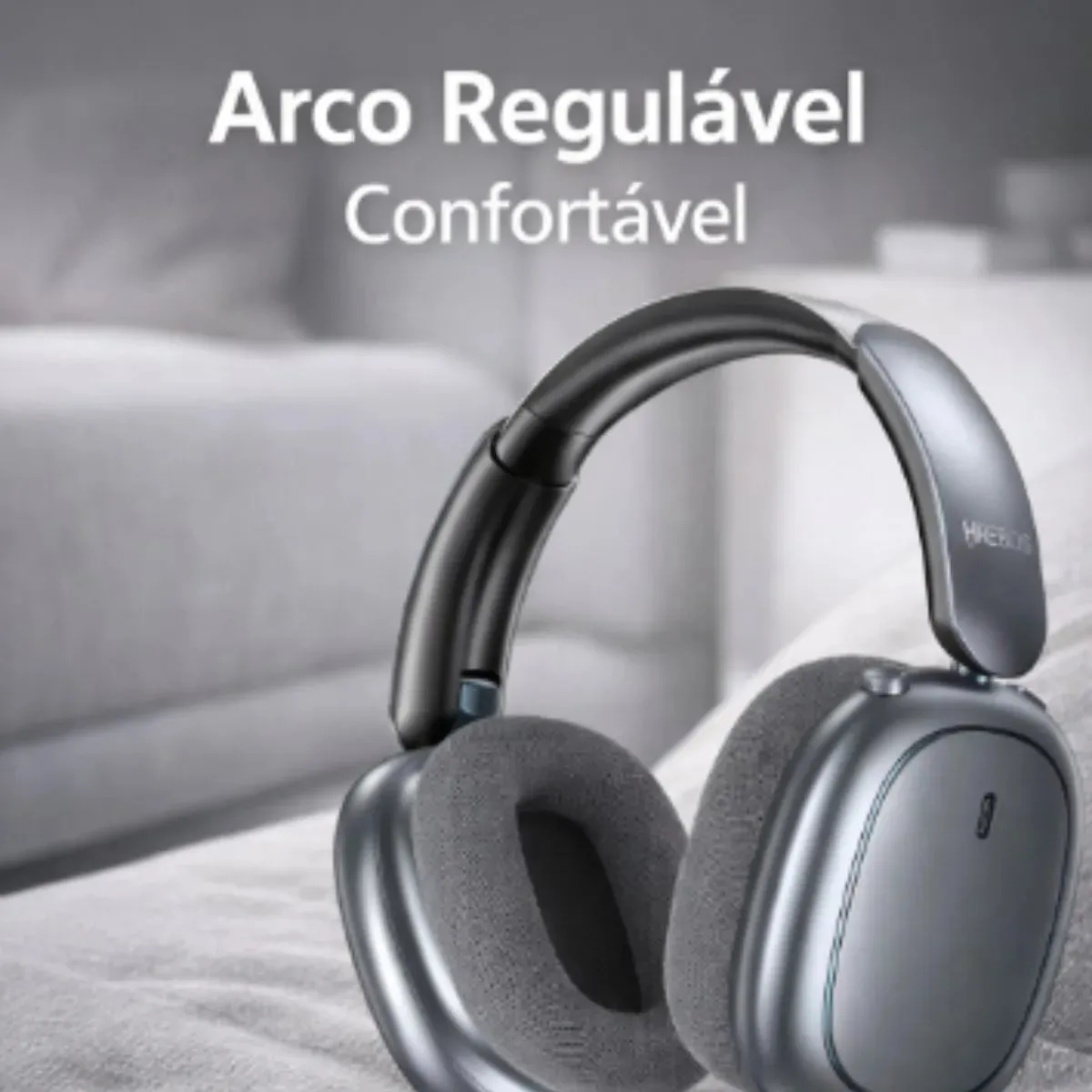 Fone de Ouvido Headphone Bluetooth Hrebos Fluffy HP-047
