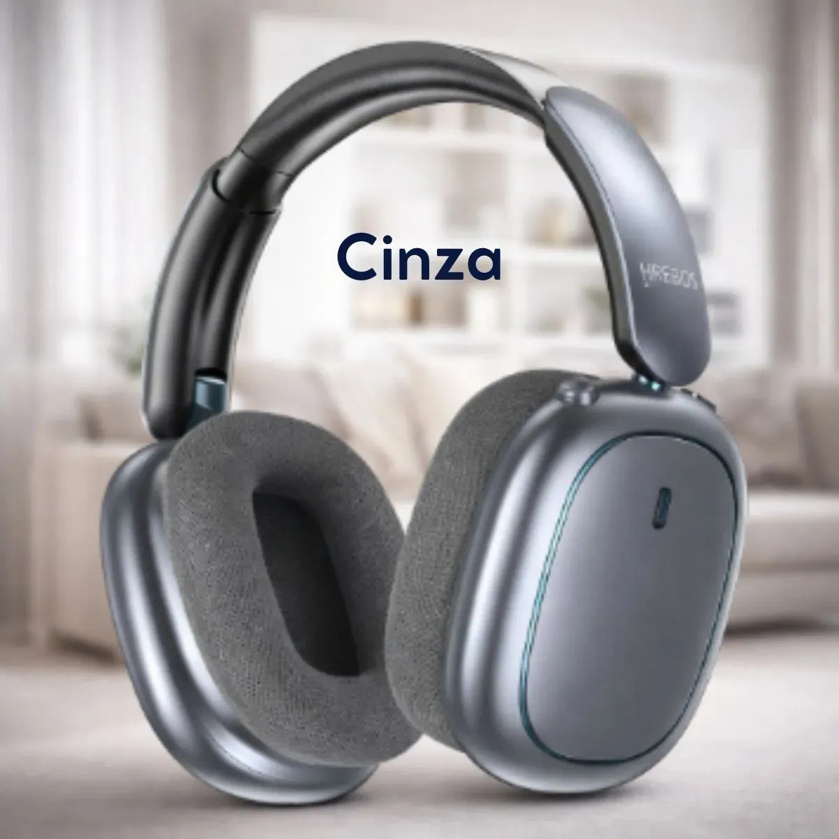 Fone de Ouvido Headphone Bluetooth Hrebos Fluffy HP-047