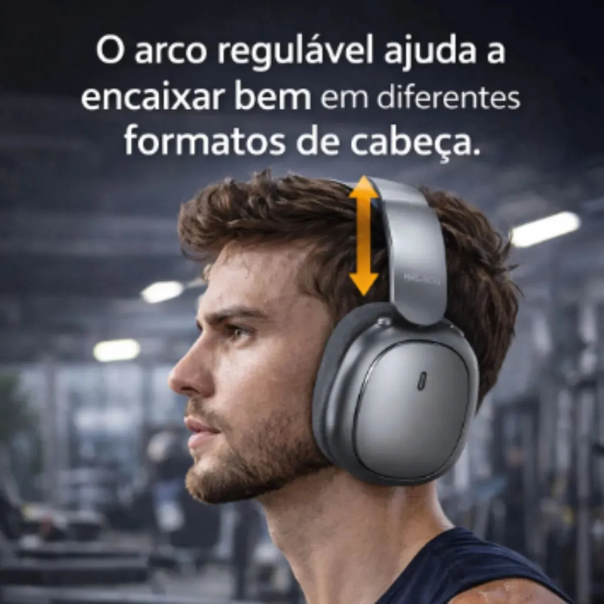 Fone de Ouvido Headphone Bluetooth Hrebos Fluffy HP-047