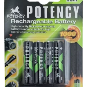Pilha Aa Recarregavel 2800 MAH com 4 Unidades TB-08-0962