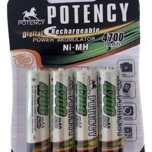 Pilha Aaa Recarregavel 4700 MAH com 4 Unidades TB-0960
