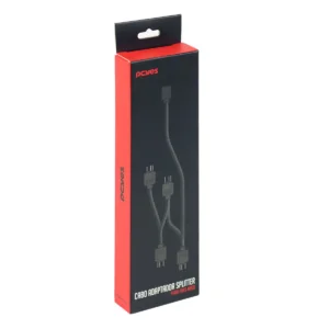 Cabo Adaptador Splitter para Fans Argb 1 Entrada 4 Saidas Pcyes