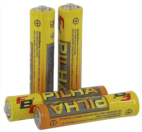 Pilhas Ebg Aaa com 4 Palito